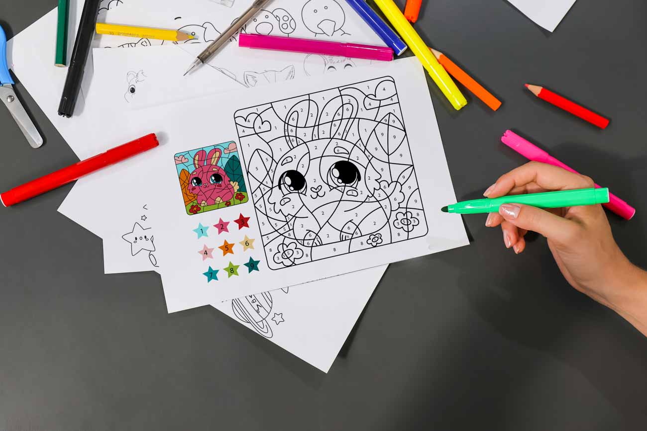 Χρωμοσελίδα baby κουνελάκι